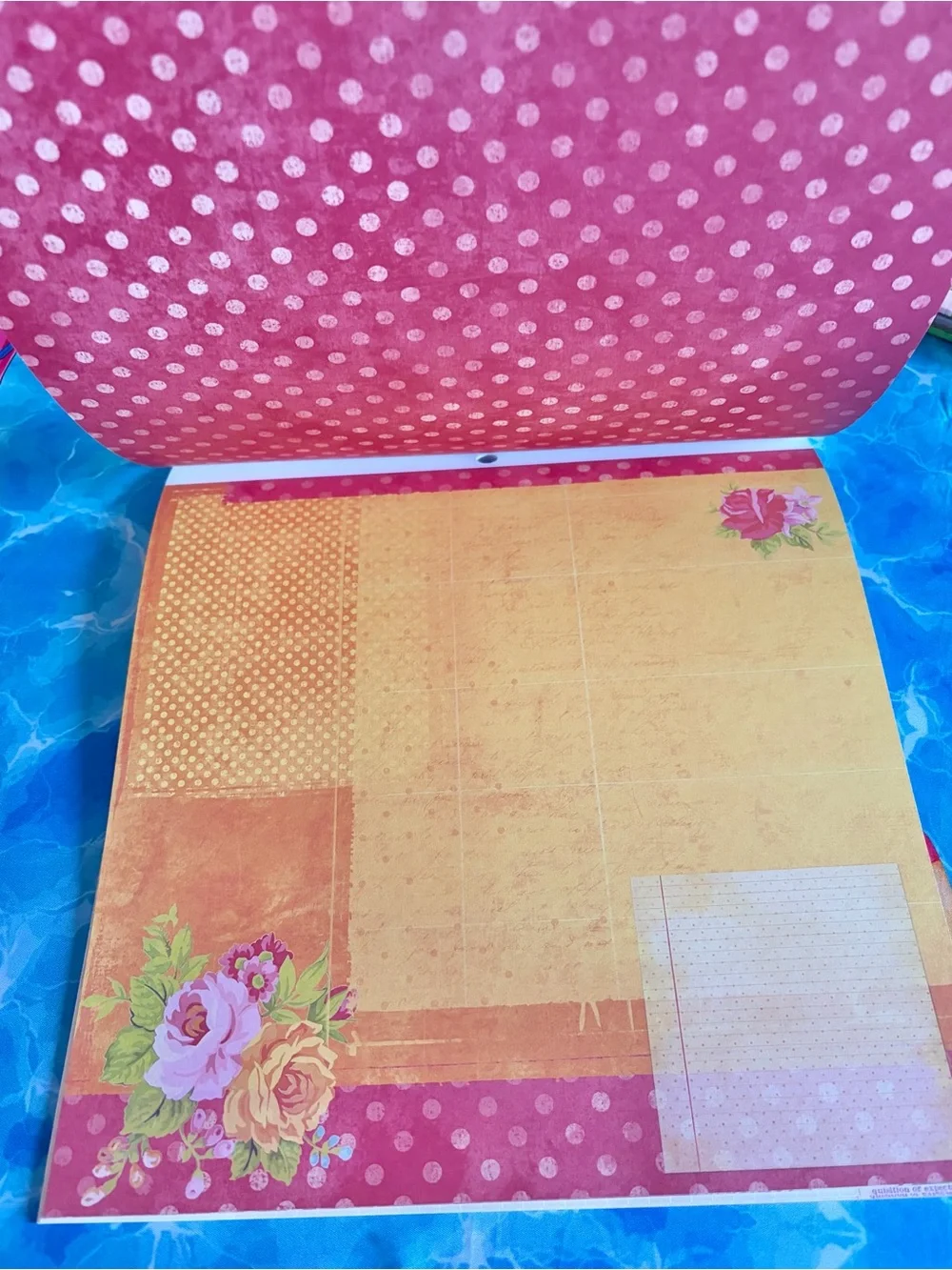 K&Company Scrapbooking Paper Pad Cut N Paste 12x12 K & Co